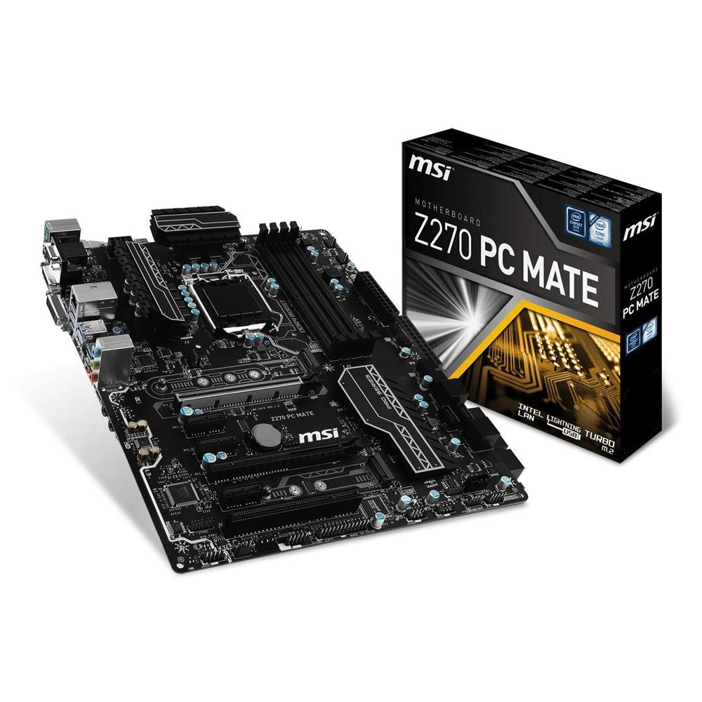 Amazon.in: Buy MSI Intel Z270 PC Mate 7th/6th Gen USB2 Motherboard